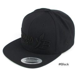 YAMAGA BLANKS FLAT VISOR CAP #BLACK