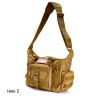 MIlitary Messenger Bag Khaki2